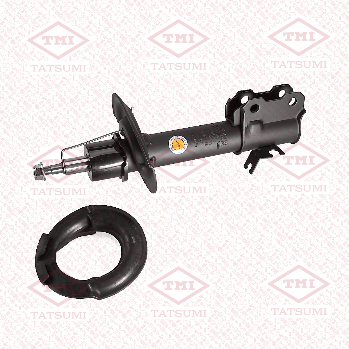 Shock absorber, Gas