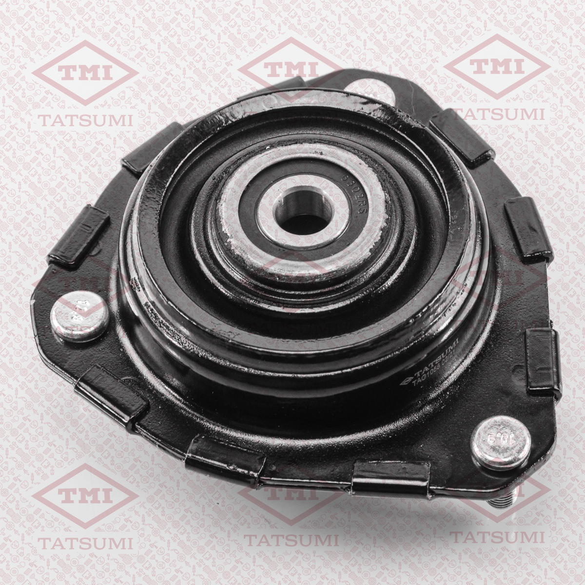 Strut mount, with bearing