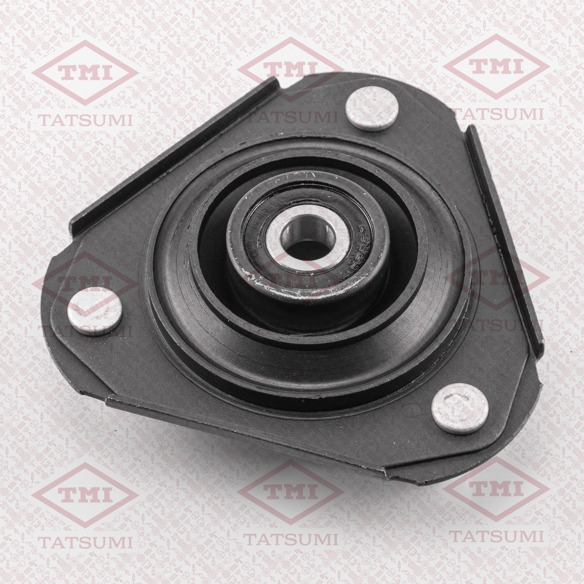 Strut mount, with bearing