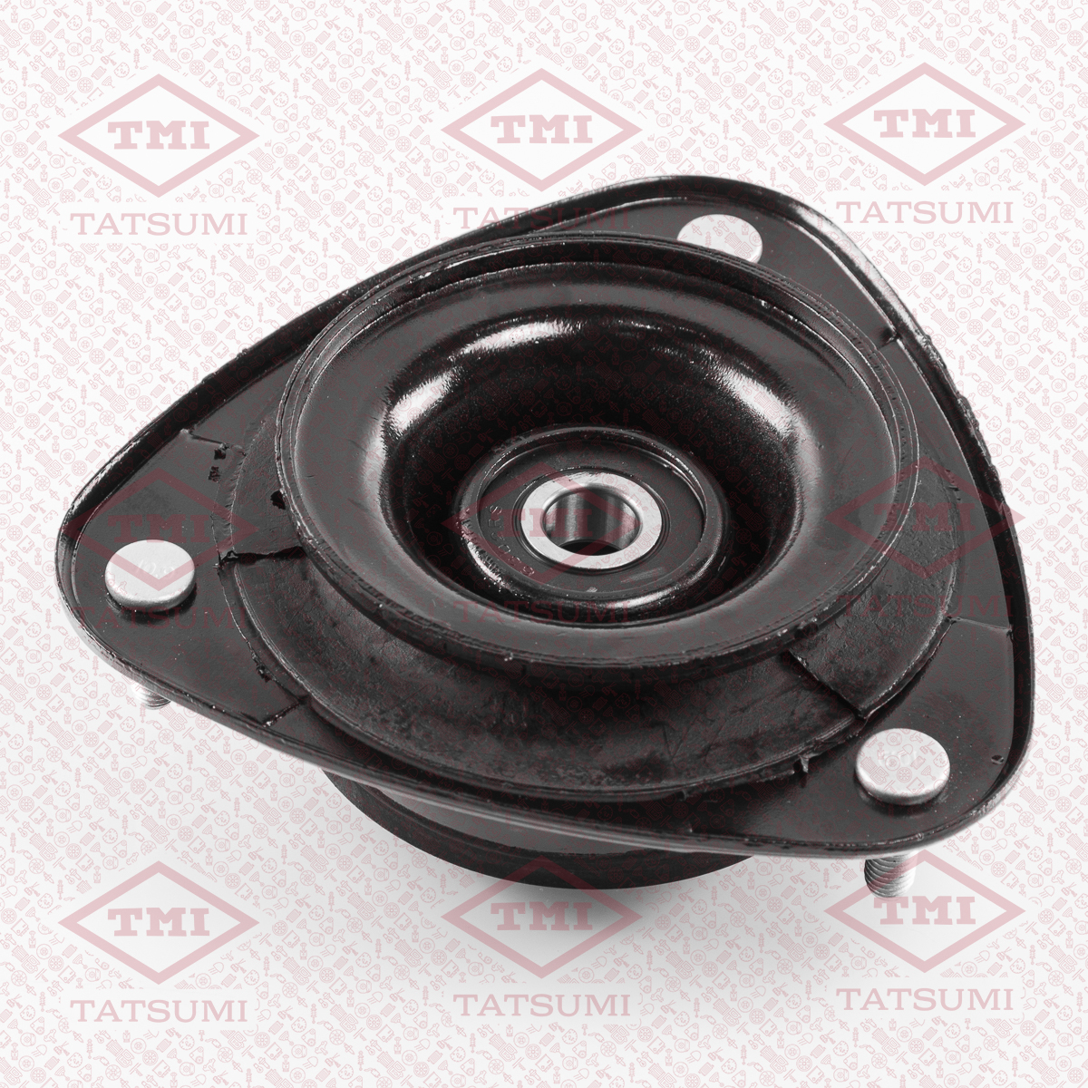 Strut mount, with bearing