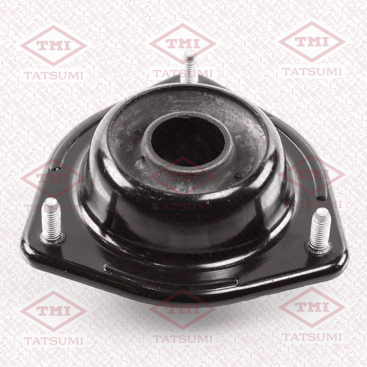 Strut mount, with bearing