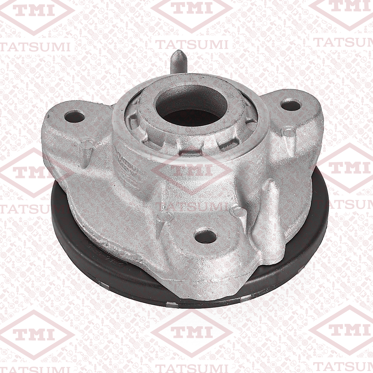 Strut mount, with bearing