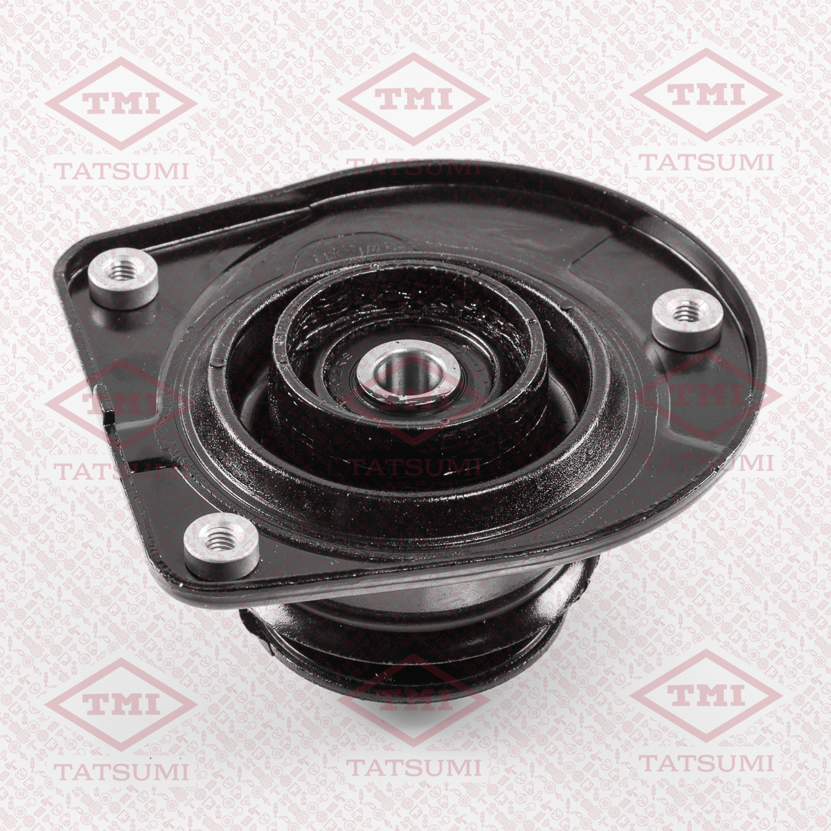 Strut mount, with bearing