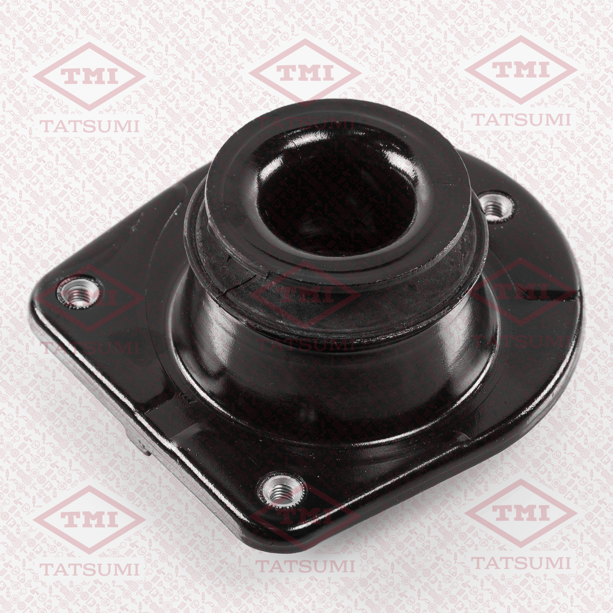 Strut mount, with bearing