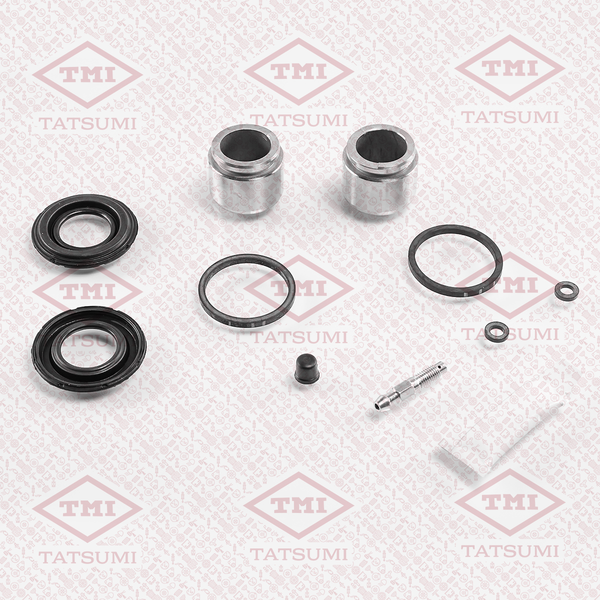 Repair kit for brake caliper with piston