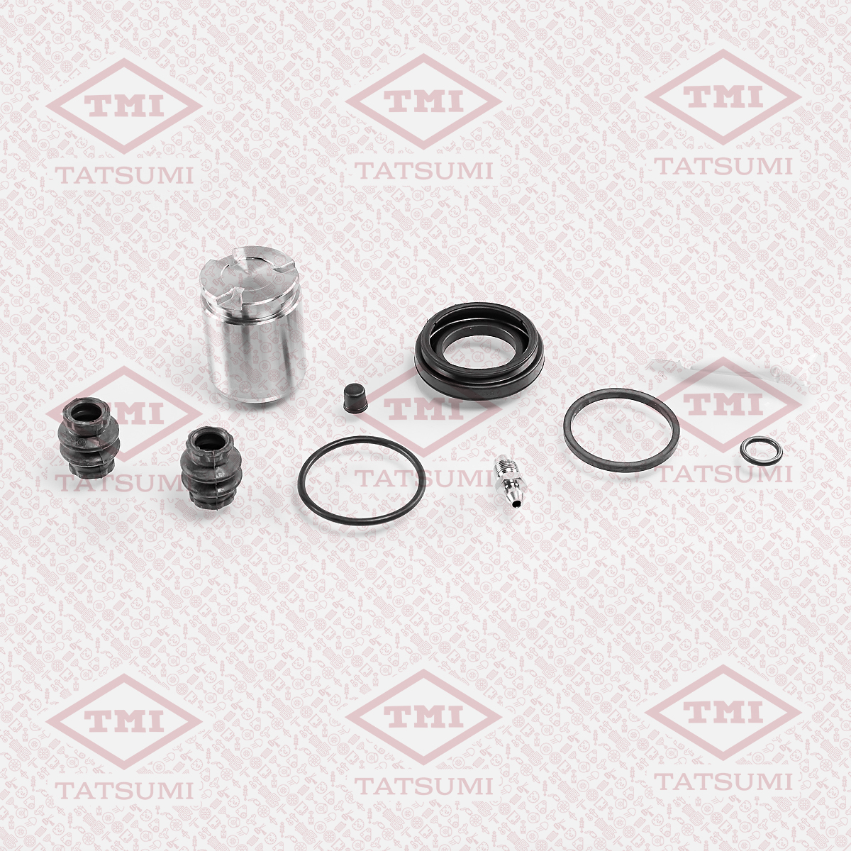 Repair kit for brake caliper with piston