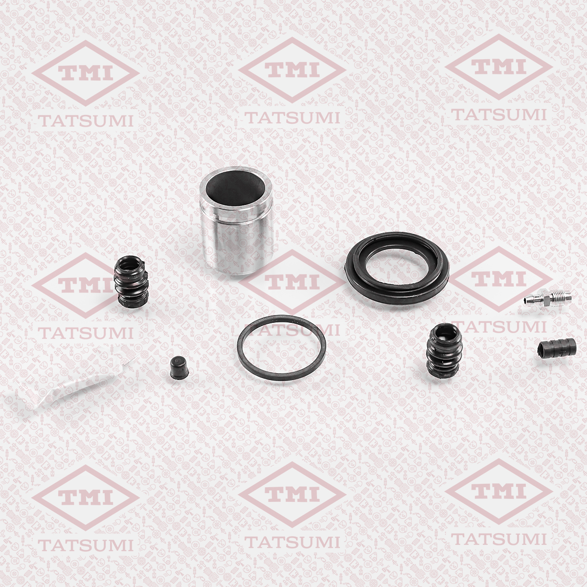 Repair kit for brake caliper with piston