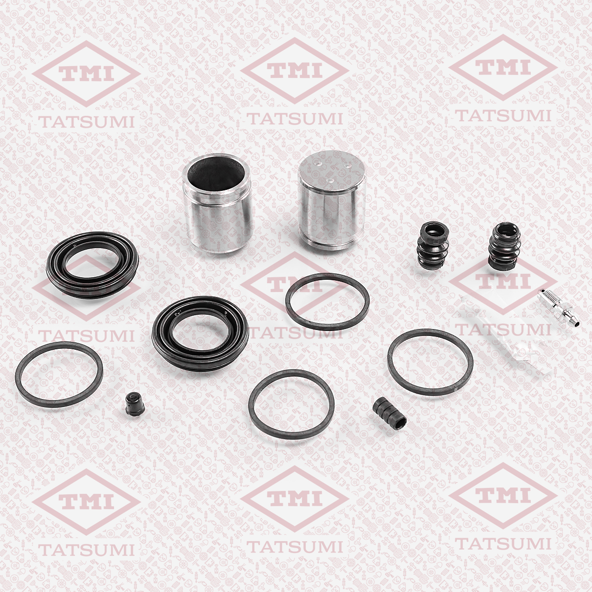 Repair kit for brake caliper with piston