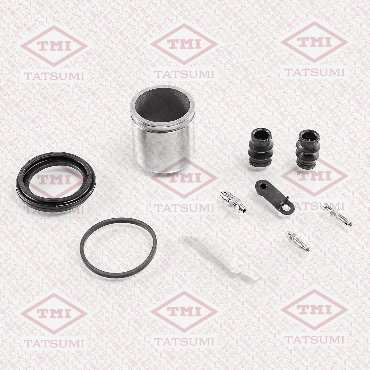 Repair kit for brake caliper with piston