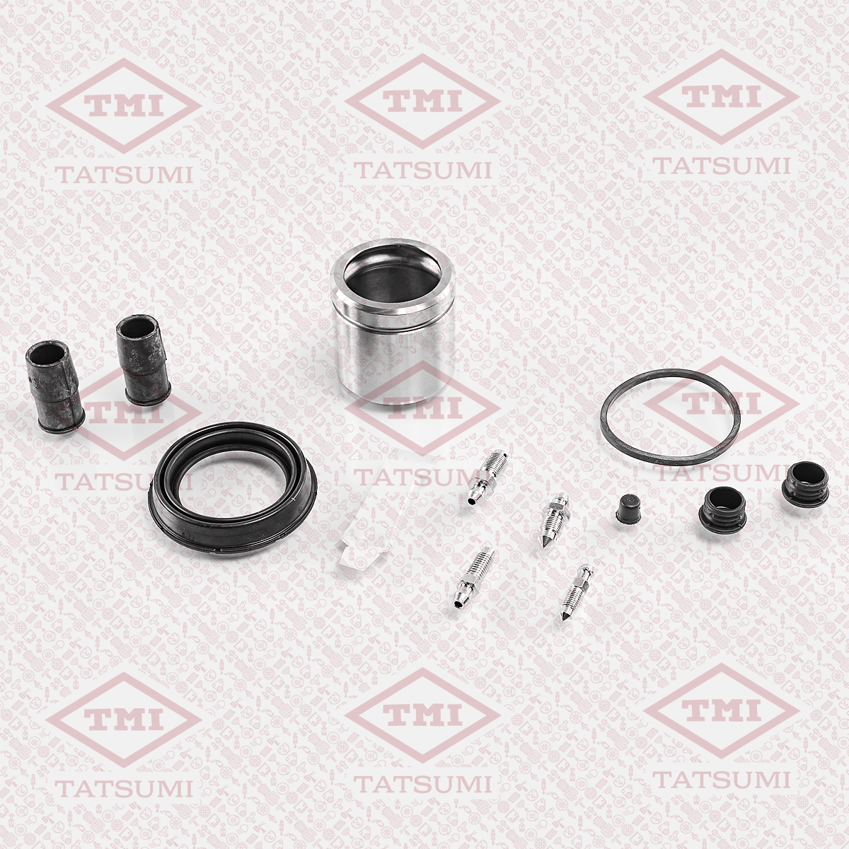 Repair kit for brake caliper with piston