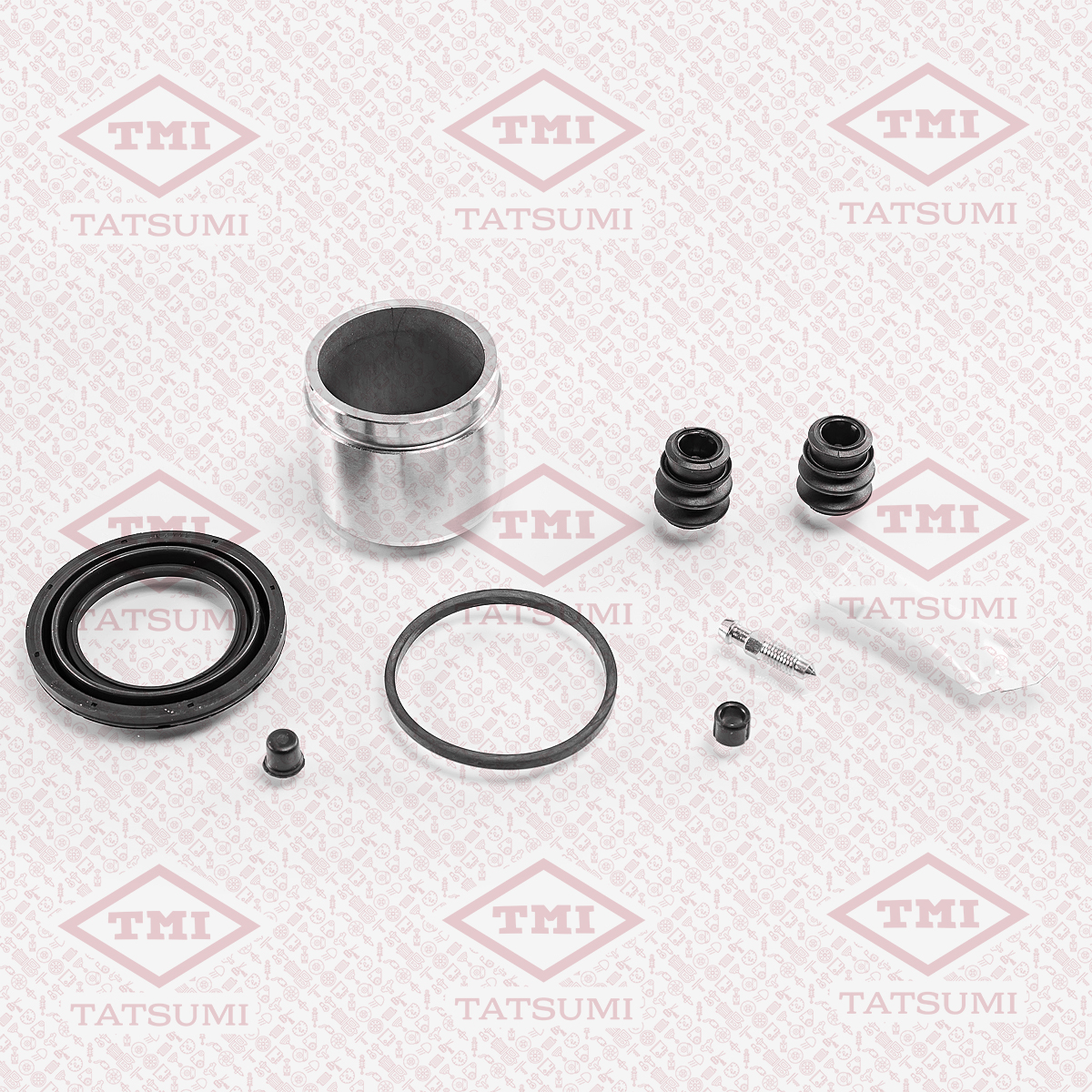 Repair kit for brake caliper with piston