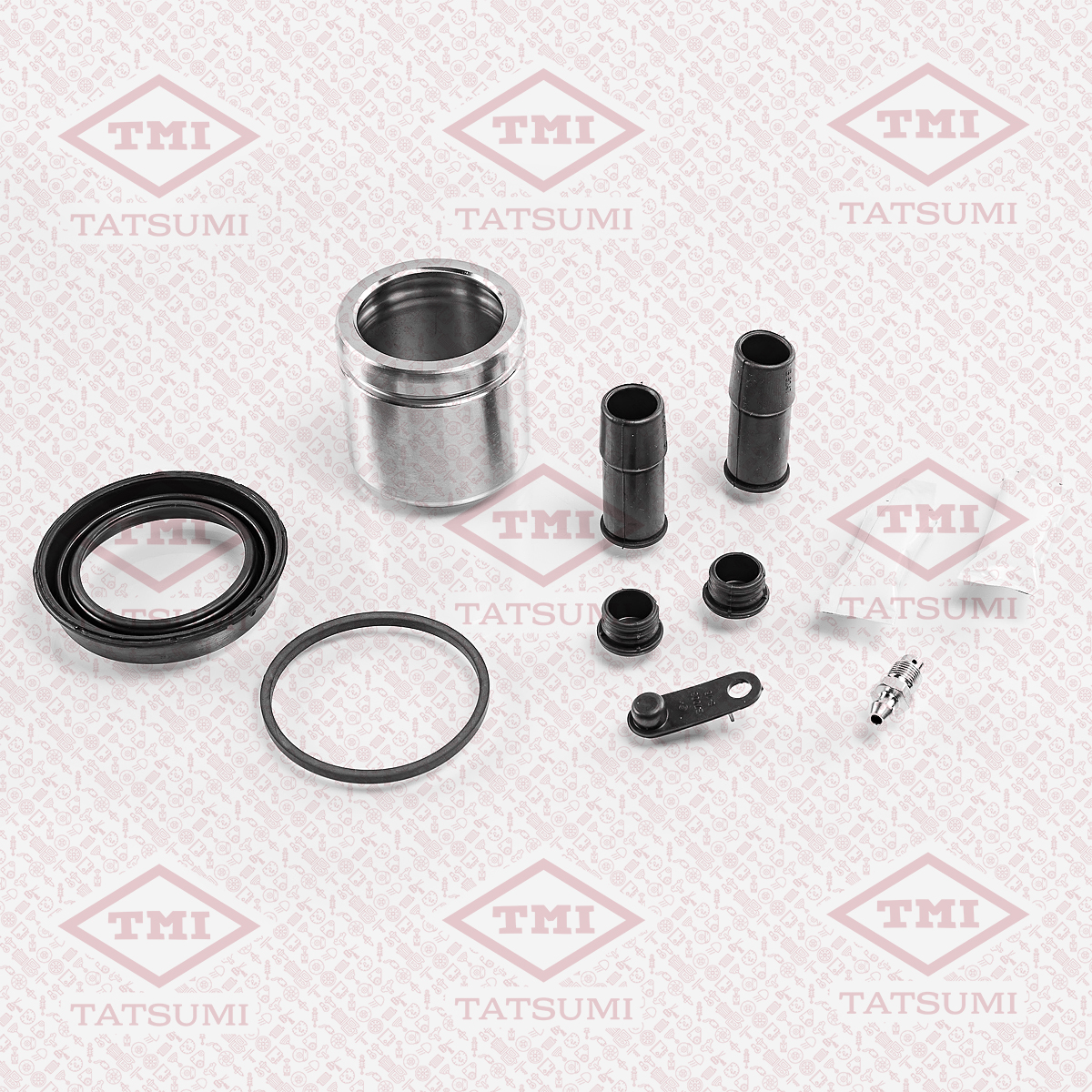 Repair kit for brake caliper with piston