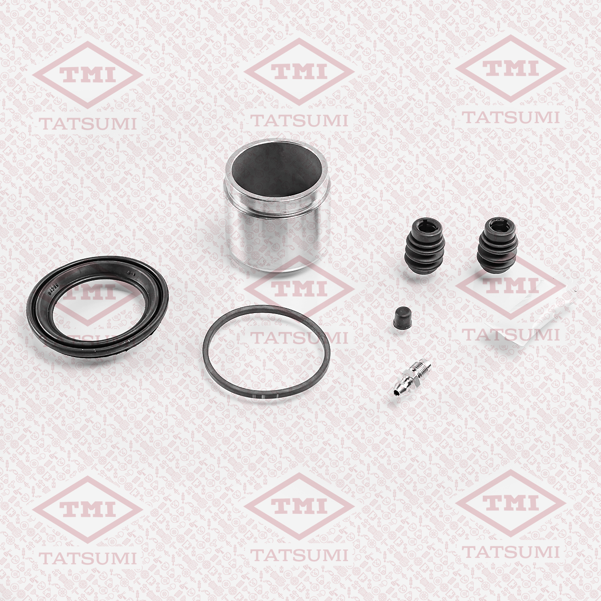 Repair kit for brake caliper with piston