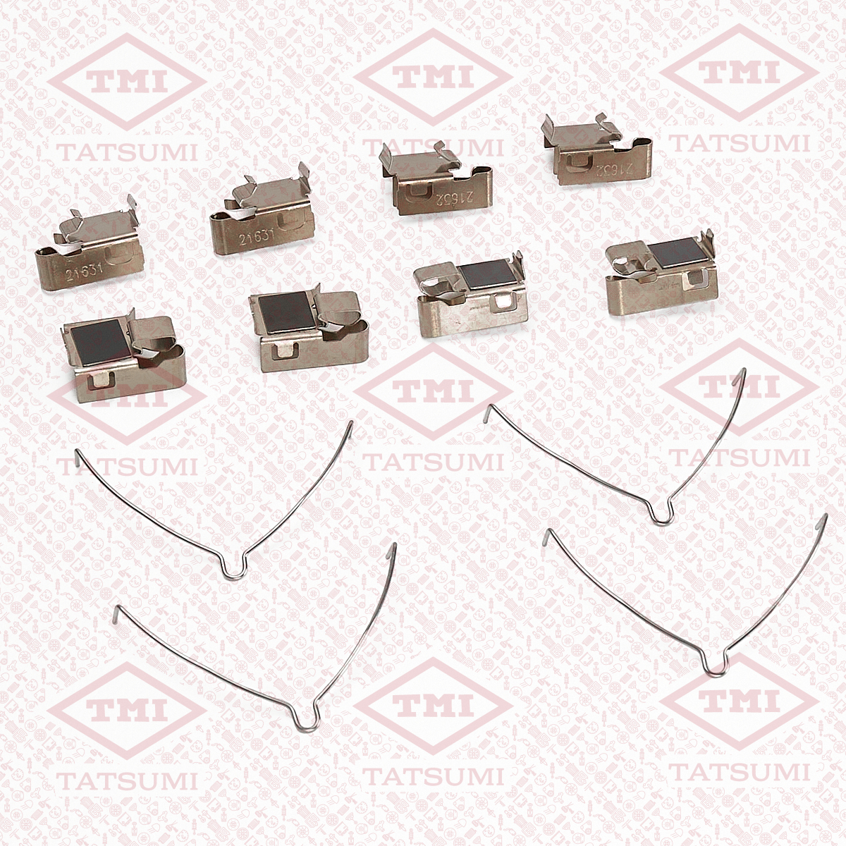 Brake pad accessory kit