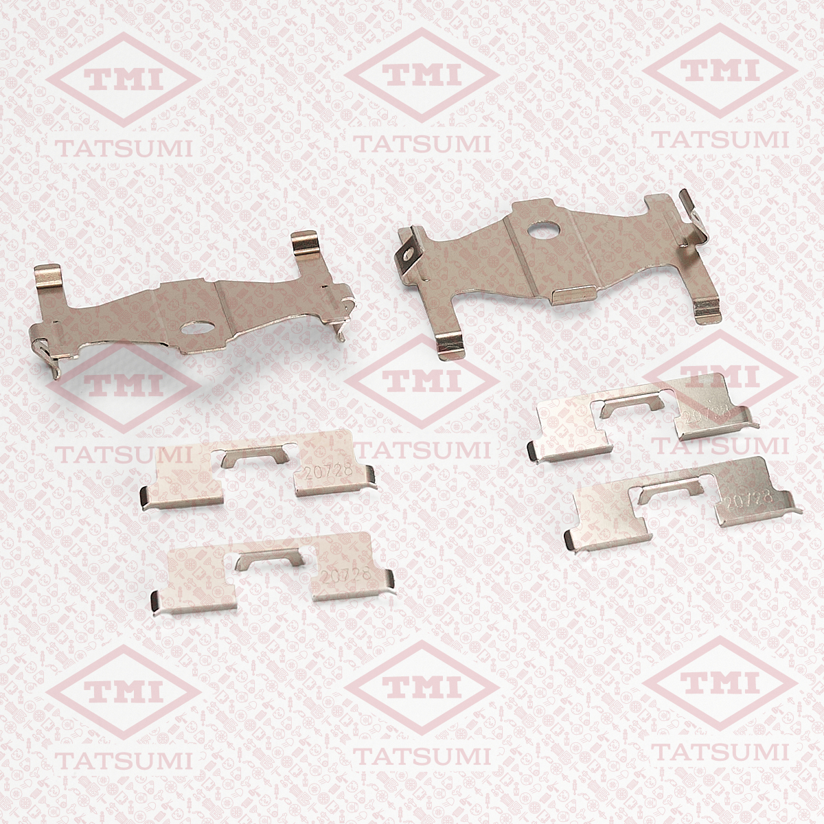 Brake pad accessory kit