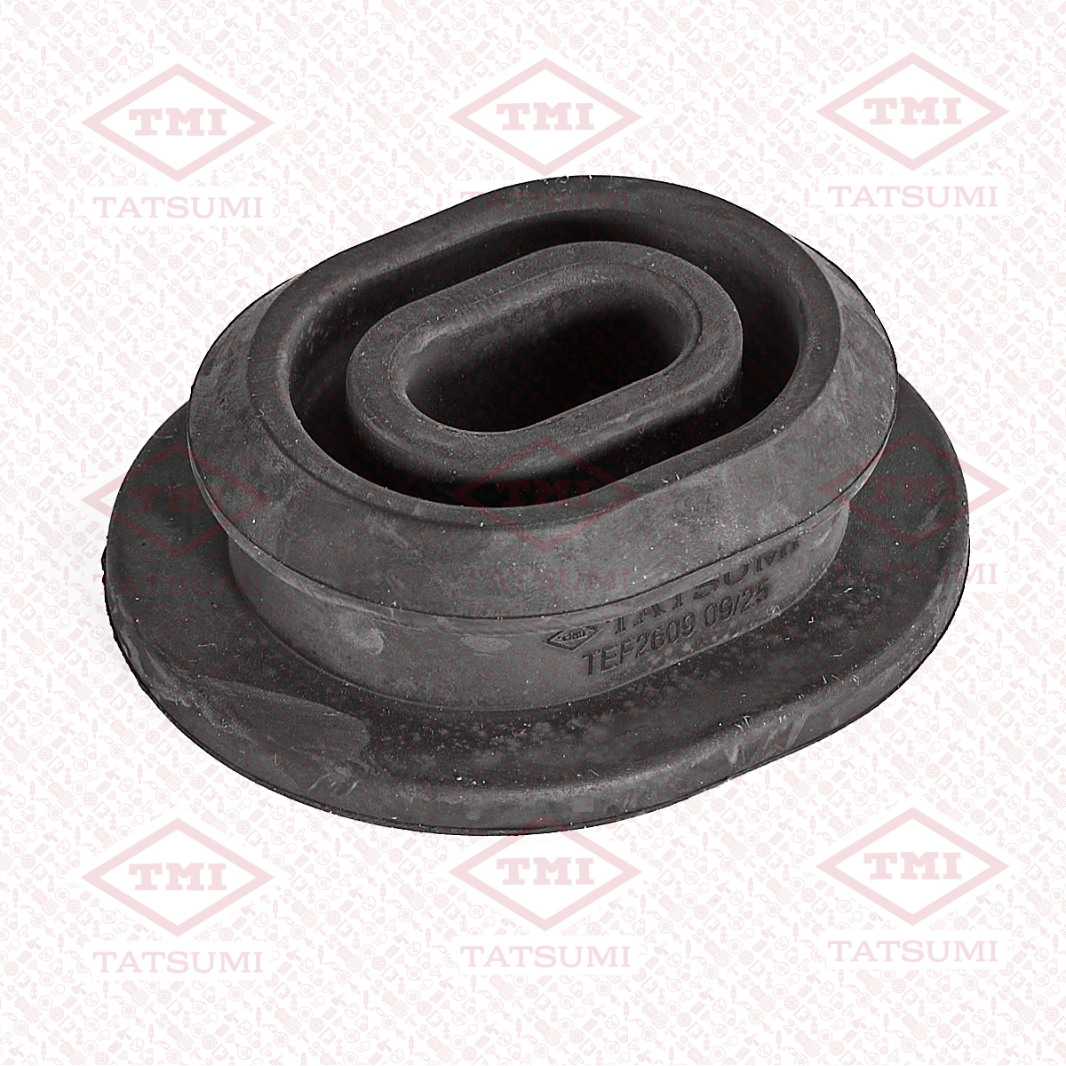 Bushing mounting radiator