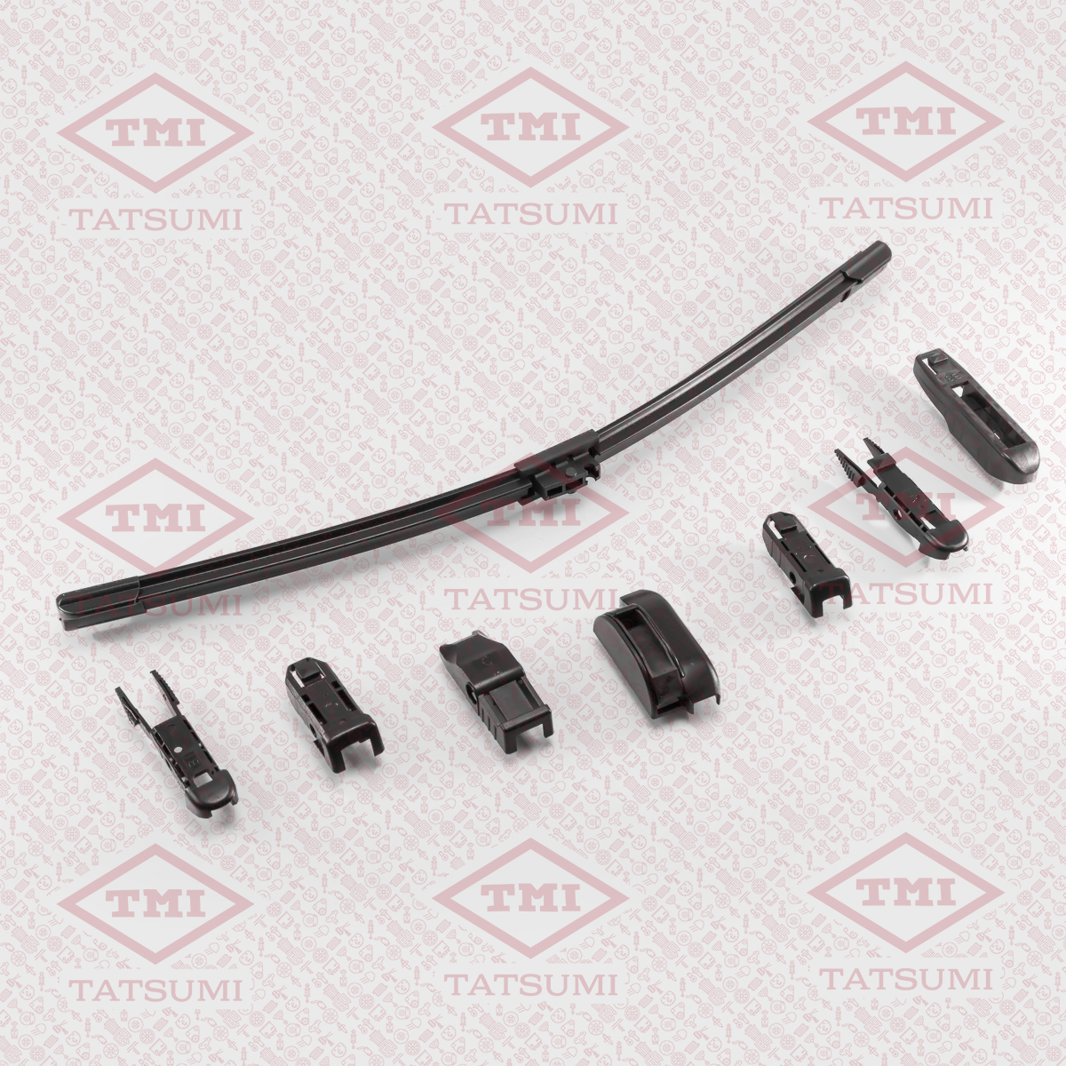 Wiper blade T-Flex 430mm, Multiadapters