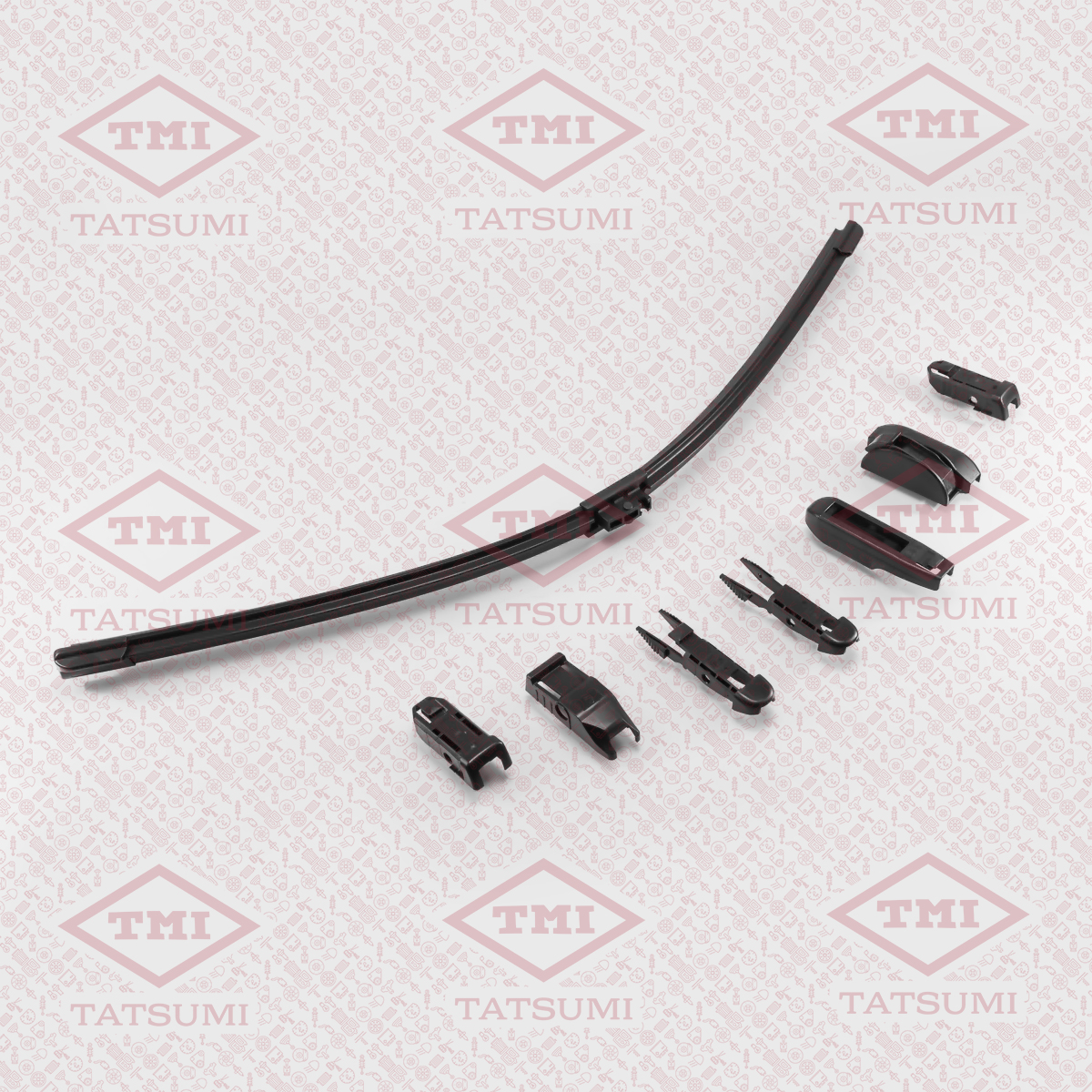 Wiper blade T-Flex 550mm, Multiadapters