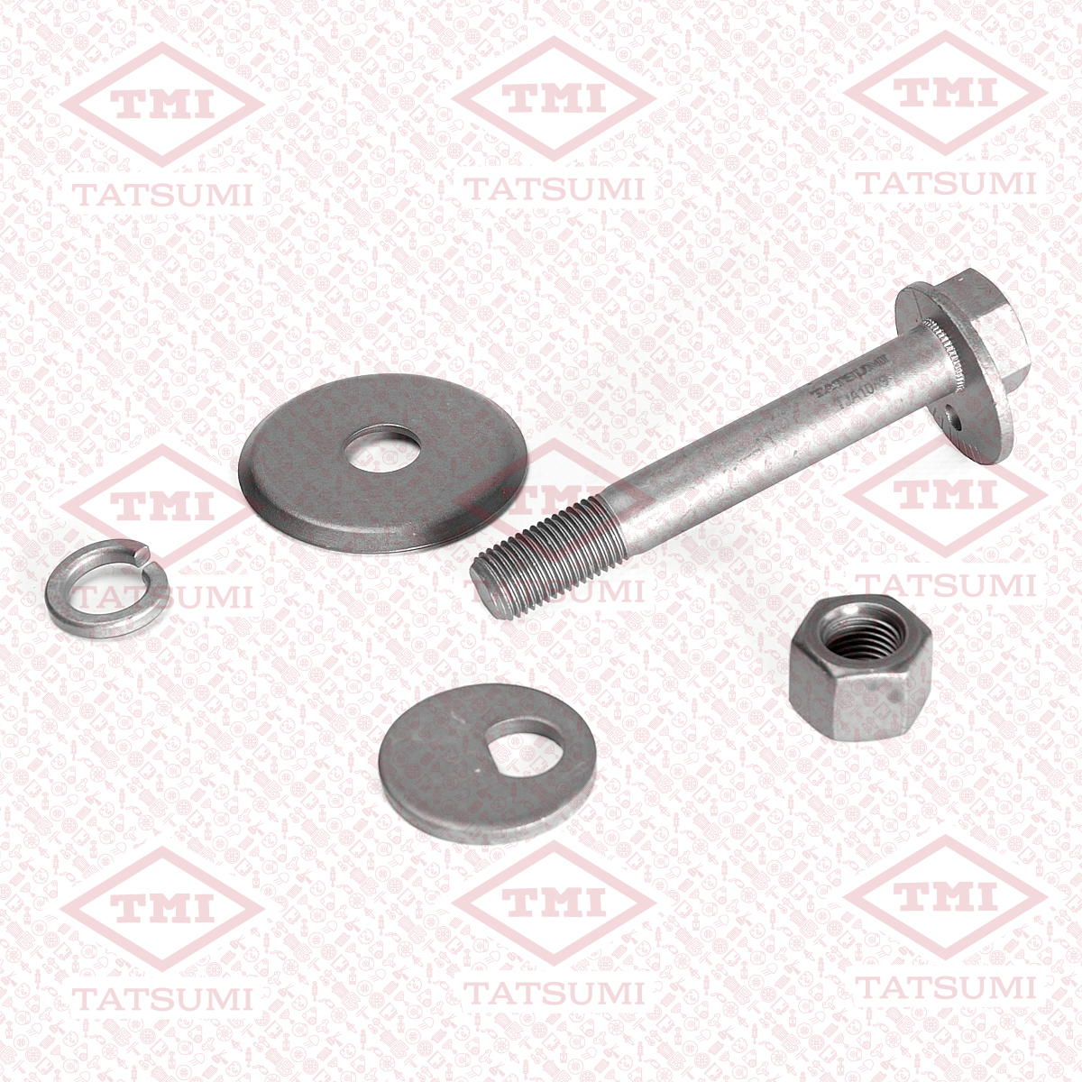 Eccentric bolt, set